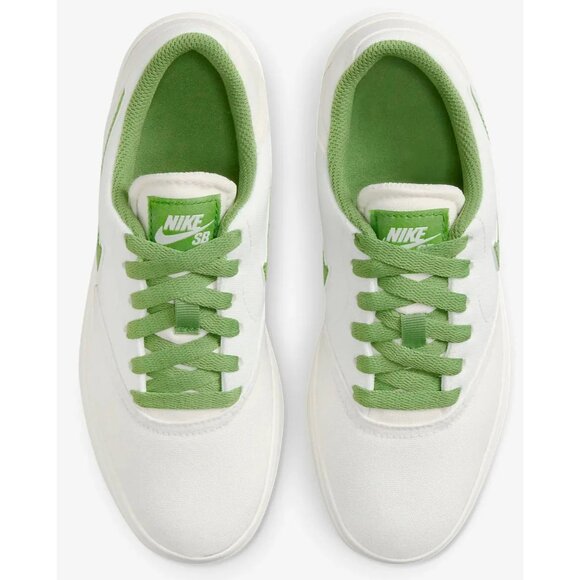Nike SB Check Canvas GS Skate Shoes Phantom / Chlorophyll NEW - Picture 2 of 8